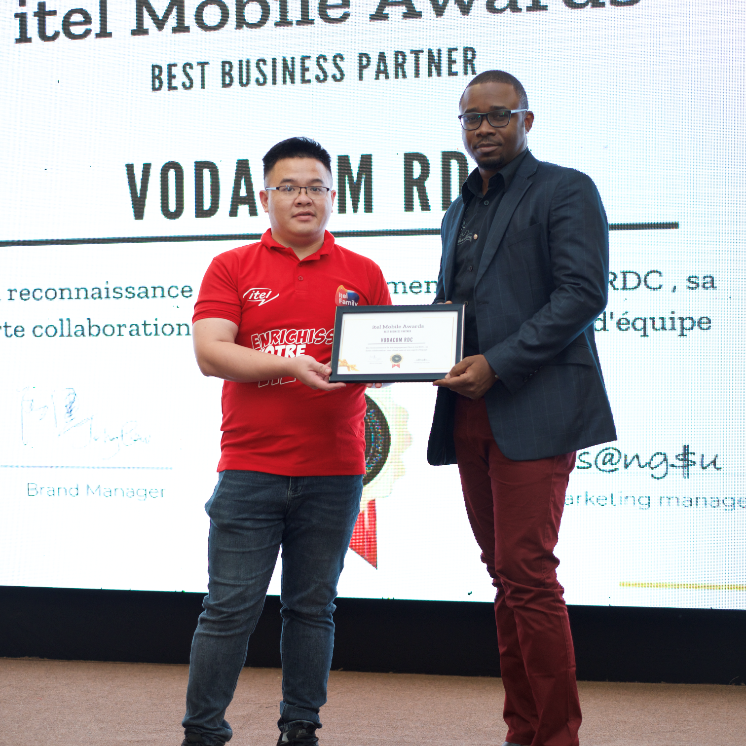 Effective Co-branding Partnerships Between itel and Vodacom in DRC