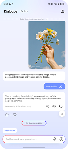 Des connaissances à partir d'une image