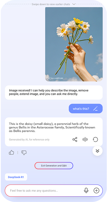 Des connaissances à partir d'une image