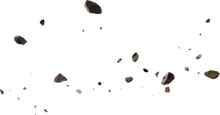 Drop resistance foreground debris