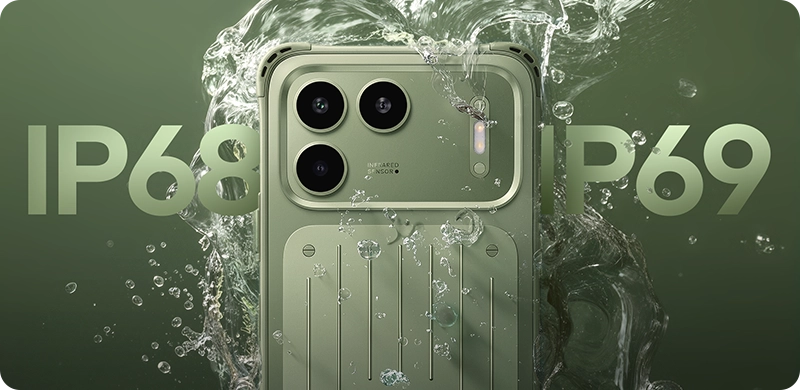IP68 and IP69 waterproof design