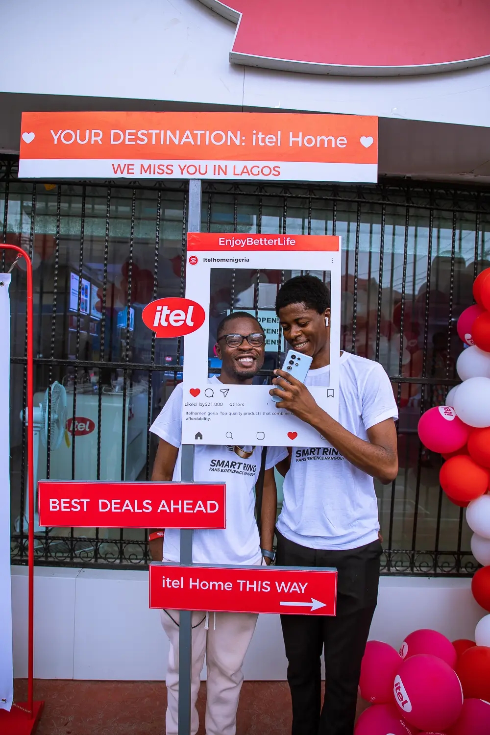 itel Nigeria Hosts Smart Ring Fans Experience Hangout at itel Home Store in Lagos